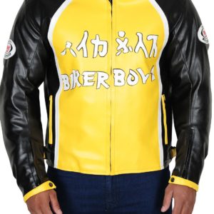 Biker-Boyz-Derek-Luke-Yellow-Motorcycle-Jacket-front