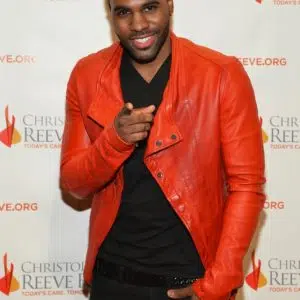 Jason-Derulo-wearing-Julius-Red-Leather-Biker-Jacket-Upscalehype-Christopher-Dana-Reeve-Foundation