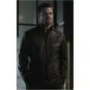 stephen-amell-brown-leather-jacket